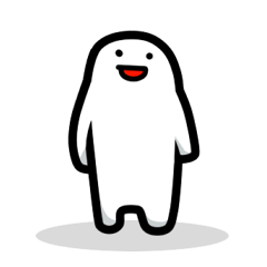 pure white simple-san