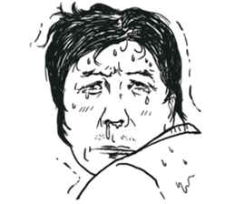 Crazy social guys (AW) sticker #5191975