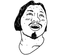 Crazy social guys (AW) sticker #5191996