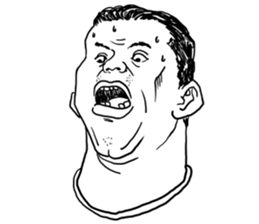 Crazy social guys (AW) sticker #5192000