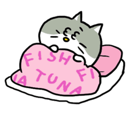 Nyanko the cat sticker sticker #5192421