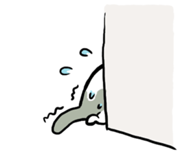 Nyanko the cat sticker sticker #5192422