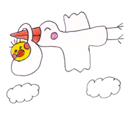 Celebrate all the events with chicks. sticker #5192460