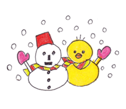 Celebrate all the events with chicks. sticker #5192480