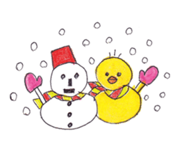 Celebrate all the events with chicks. sticker #5192480