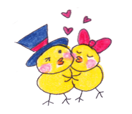 Celebrate all the events with chicks. sticker #5192486