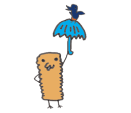 Drooling Okinawan lion Sticker sticker #5192629