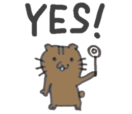 Drooling Okinawan lion Sticker sticker #5192642