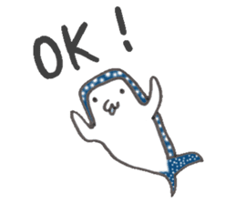 Drooling Okinawan lion Sticker sticker #5192648