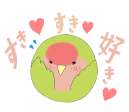 Perfectly round of true parrots (part.2) sticker #5192693