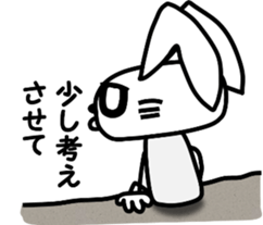 Daily rabbit Sticker sticker #5192775