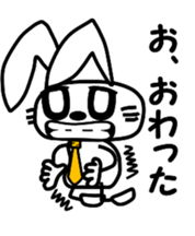 Daily rabbit Sticker sticker #5192785