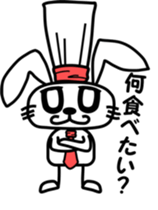 Daily rabbit Sticker sticker #5192804