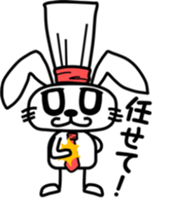 Daily rabbit Sticker sticker #5192805