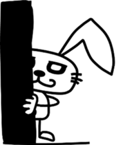 Daily rabbit Sticker sticker #5192808