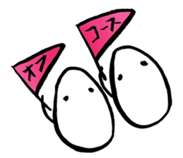 TAMAGO CHAN (Egg girl) Ver.2 sticker #5192852