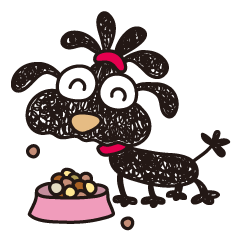 Moe dog's sticker