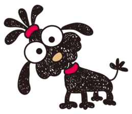 Moe dog's sticker sticker #5193020
