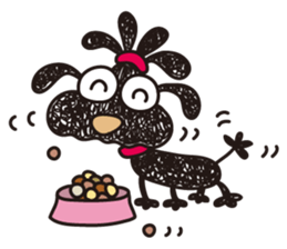 Moe dog's sticker sticker #5193024
