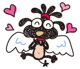 Moe dog's sticker sticker #5193027