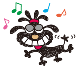 Moe dog's sticker sticker #5193034