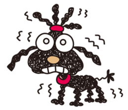 Moe dog's sticker sticker #5193037