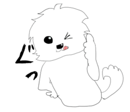 I love a dog and a cat sticker #5193456