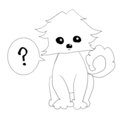 I love a dog and a cat sticker #5193459