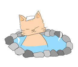 I love a dog and a cat sticker #5193474