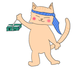 I love a dog and a cat sticker #5193475