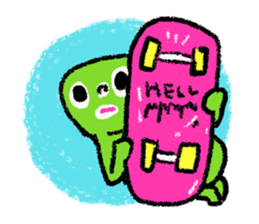 Hamburger lunch set sticker #5193622