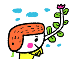 Hamburger lunch set sticker #5193624