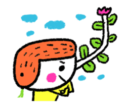 Hamburger lunch set sticker #5193624