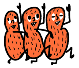 Hamburger lunch set sticker #5193629