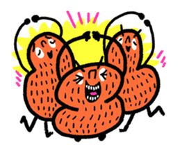 Hamburger lunch set sticker #5193633