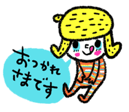 Hamburger lunch set sticker #5193639