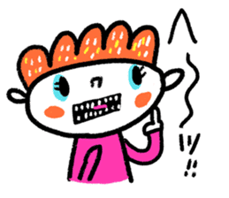 Hamburger lunch set sticker #5193641