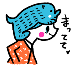 Hamburger lunch set sticker #5193647