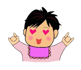 Pink Baby sticker #5194533