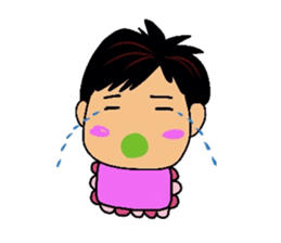 Pink Baby sticker #5194544