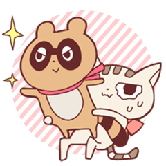 Cattsuyama and Ponkichi.