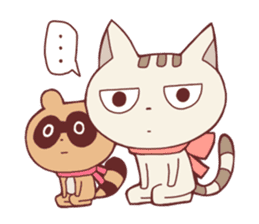 Cattsuyama and Ponkichi. sticker #5195114