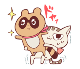 Cattsuyama and Ponkichi. sticker #5195119