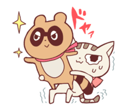 Cattsuyama and Ponkichi. sticker #5195119