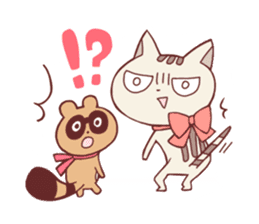 Cattsuyama and Ponkichi. sticker #5195120