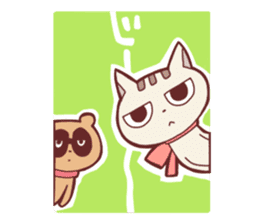 Cattsuyama and Ponkichi. sticker #5195125