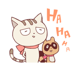Cattsuyama and Ponkichi. sticker #5195131