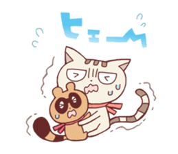 Cattsuyama and Ponkichi. sticker #5195138