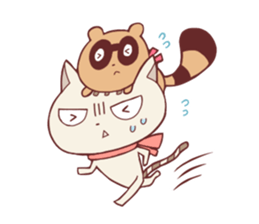 Cattsuyama and Ponkichi. sticker #5195139