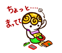 Daily life of the common girl sticker #5195170